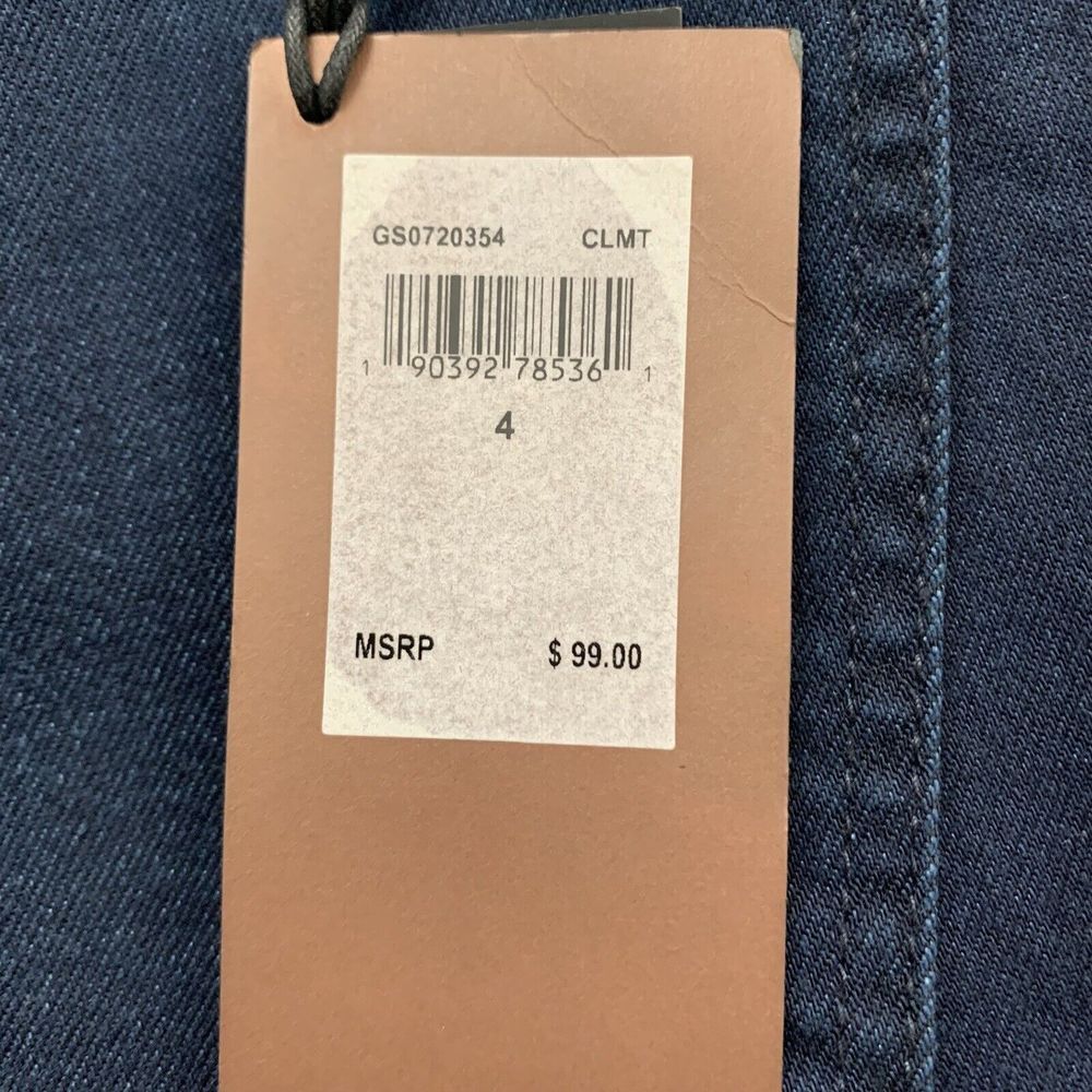 Jen7 by 7 for All‎ Mankind Comfort Skinny Jeans Size 4 Dark Wash MSRP $99 - Picture 2 of 9